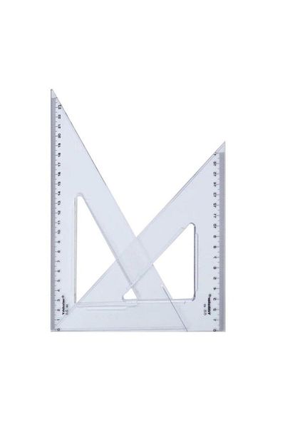 Yıldızlar Miter 45 60 Plastic 2 Piece Set 32 Cm Miter Set 1 Pack Large Size