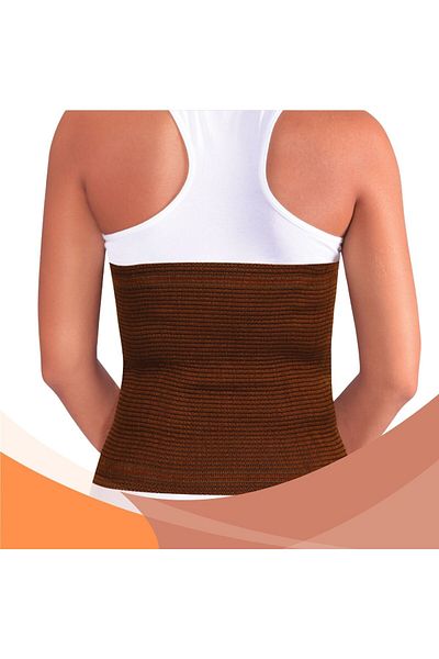 APLUSSAĞLIK Camel Wool Waist Corset Snap-On High Quality Warm Camel Hair Wool Corset