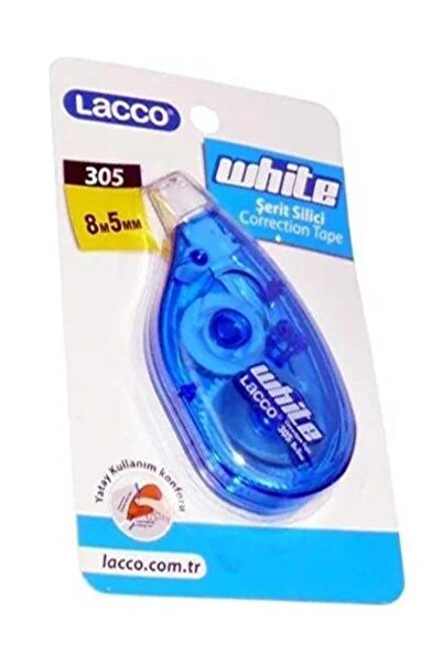 Lacco Şerit Daksil 5mmx8 Metre 1 Adet Şerit Düzeltici Lacco Şerit Silici Büro...