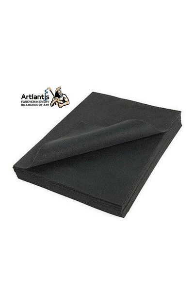 Artlantis Black Felt A4 2 Mm 20x30 Cm 5 Pieces 1 Pack School Nursery Activity