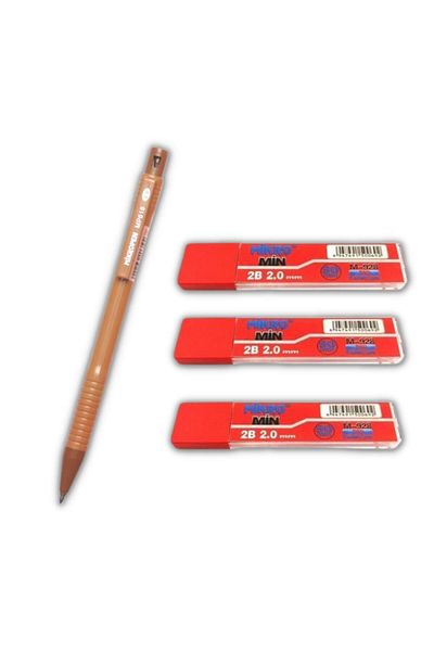 Mikro 2.0 Mm Thick Tip Versatil Pen 1 Piece And 2.0 Mm Thick Tip Red 3 Pieces