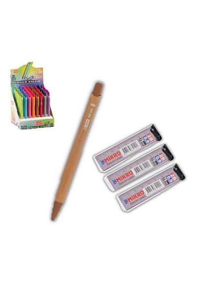 Mikro 0.9 Mm Tip Pen and 0.9 Mm Tip 3 Pieces Mp-330 Versatil Pen Set 1 Pack