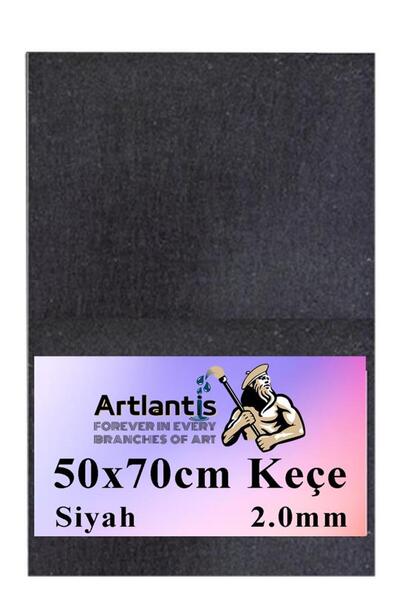 Artlantis 50x70 cm Keçe 2.0 mm 1 Adet Renkli Hobi Keçesi Elişi Keçesi Anasını...