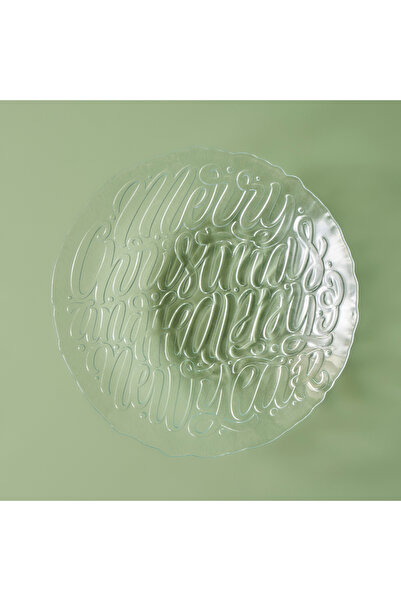 Bella Maison Merry Cam Sunum Kasesi Naturel (32 CM)