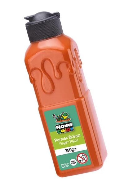 Nova Color Parmak Boyası 250 Gr 1 Adet Çocuklar İçin Yıkanabilir Parmak Boyama