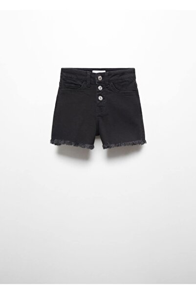 MANGO Kids Düğmeli kot şort