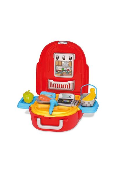 FEN TOYS 03908 Kral Şakir Market Set - Backpack Grandpa