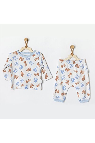 andywawa Anw-Ac22319 Baby Pajama Set Pajamas Set Tiny Bear&Friends