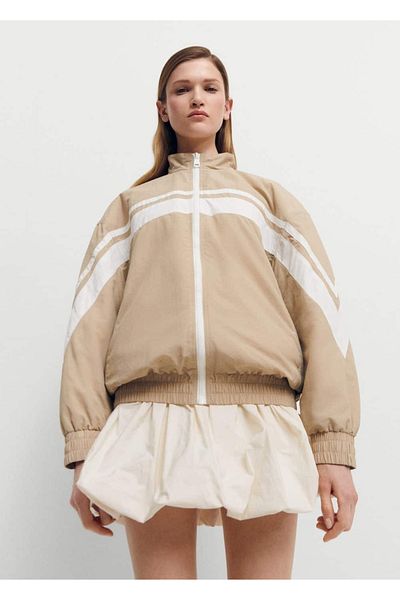 MANGO Woman Jachetă bomber matlasată - Design interior