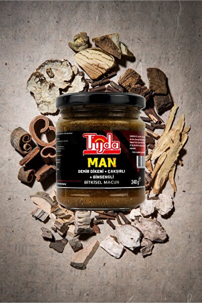TİJDA Man Plus Çakşır Demir Dikeni Ginseng 13 Vitamin 3 Mineralli Bitkisel Macun
