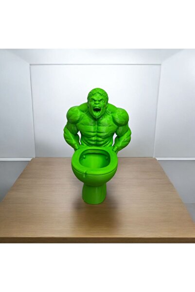 MYA DESİGN JEWERLY Hulk Komik Wc Figür Hediyelik Biblo
