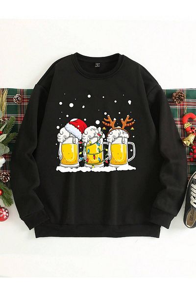 Vordevia Printed Oversize Sweatshirt