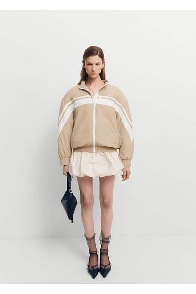 MANGO Woman Jachetă bomber matlasată - Design interior