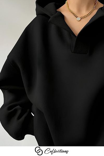 Arz giyim Trend Collections V-Neck Oversize Swearshirt