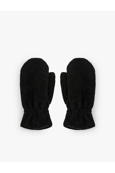 Koton Single Finger Plush Ski Gloves