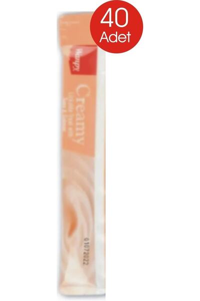 Wanpy Creamy Cat Treat Karışık Krema Sıvı Kedi Ödül Maması 14 Gr X 40 Adet