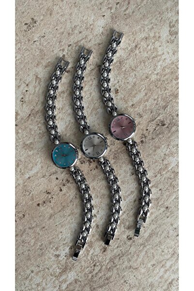 DARK BLANC New Model Women's Wristwatch with Pearls