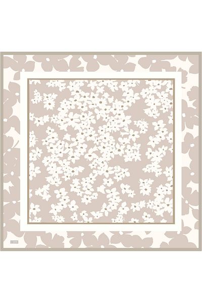 Belli Μεταξωτό Φουλάρι Twill - 4044-85 Μπεζ