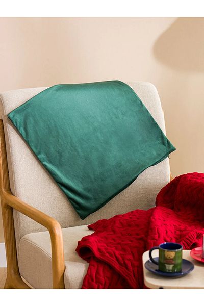 LC Waikiki HOME Πράσινη Απλό Κάλυμμα Μαξιλαριού 45x45 εκ