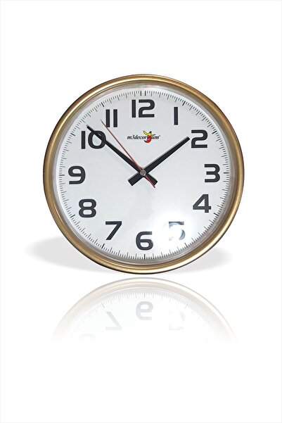 M3DECORİUM Altın Gold Yaldız Mineral Kırılmaz Bombe Camlı Sessiz Kalın Okunak...