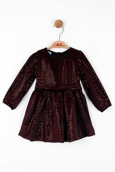 nk kids فستان عيد الميلاد للفتيات الصغيرات Popstar