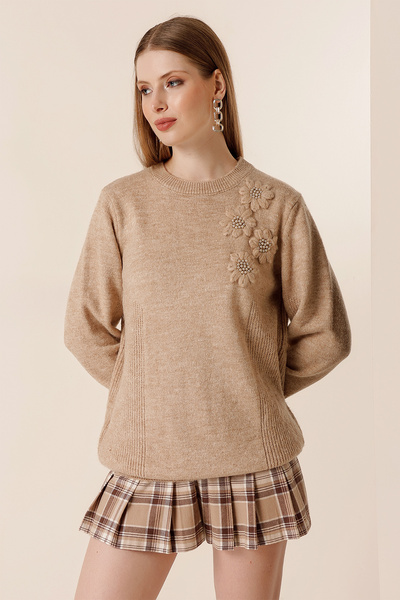 Vaveyla Pulover de tricotat manual Yumoş