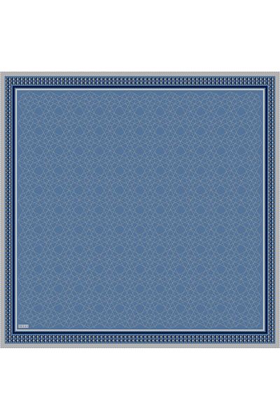 Belli Μεταξωτό κασκόλ Twill - 4053-80 Denim Blue