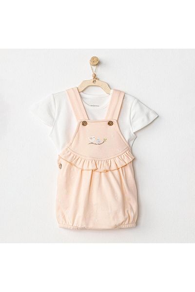 andywawa Spring Birds Baby Girl Salopet Jumpsuit Set