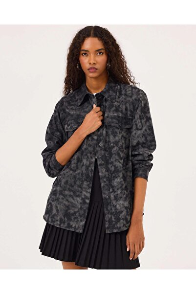 SEÇİL Seçil Jean Shirt - 242210005   Black