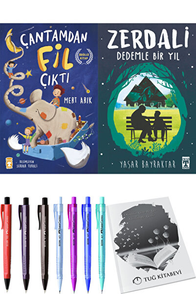 Timaş Çocuk Zerdali Dedemle Bir Yıl ve Çantamdan Fil Çıktı 2li Set + Hediyeli