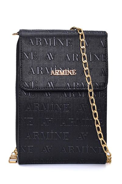 Armine 23Yd7266-1 Black Strap Chain Handbag