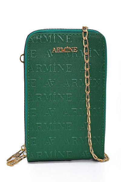 Armine Green Chain Strap Handbag 23Yd7291-1
