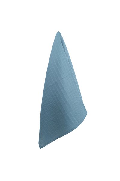 İ&DBABY Turquoise Colored 100X120 cm 100% Cotton Single Layer Baby Blanket