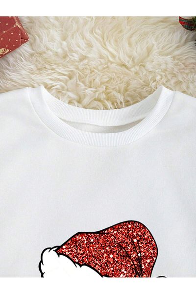 Vordevia Printed Oversize Sweatshirt