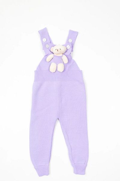 Murat Baby Adjustable Teddy Bear Knitwear Jumpsuit - Leggings and Salopet