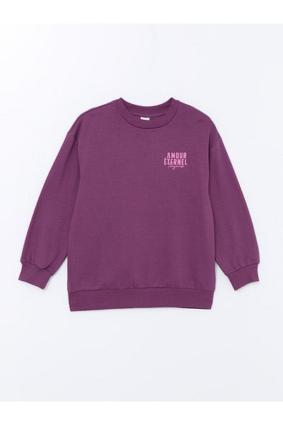 LC Waikiki Hanorac gros pentru fete LCWK Crew Neck
