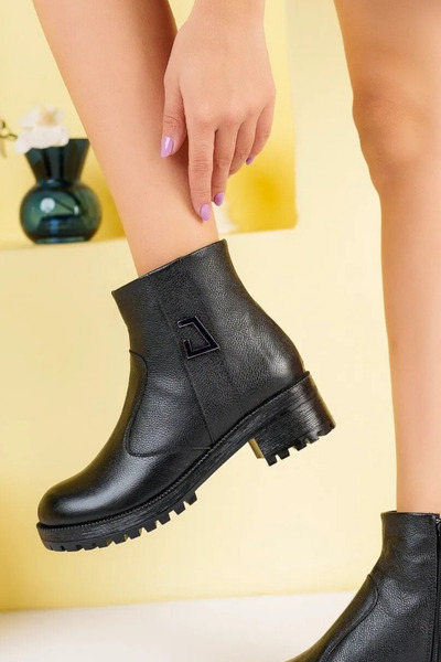 DeriDünyası Γυναικείες μπότες από γνήσιο δέρμα