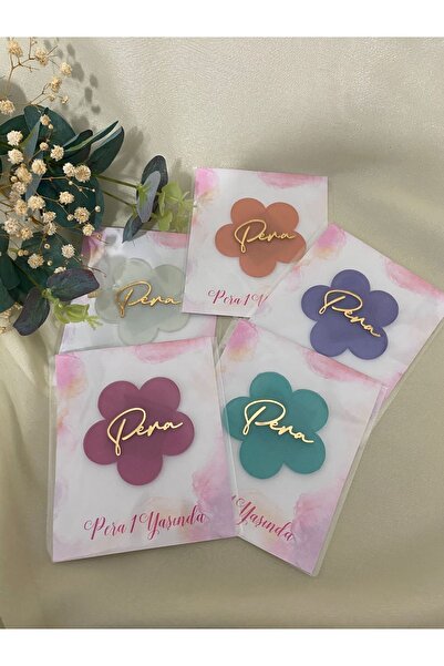 Gizem Graphic Papatya Model Pleksi Magnet 20’li Paket