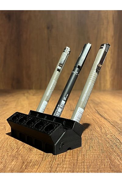 Alp in Alpes V10 Motor Pen Holder and Business Card Holder