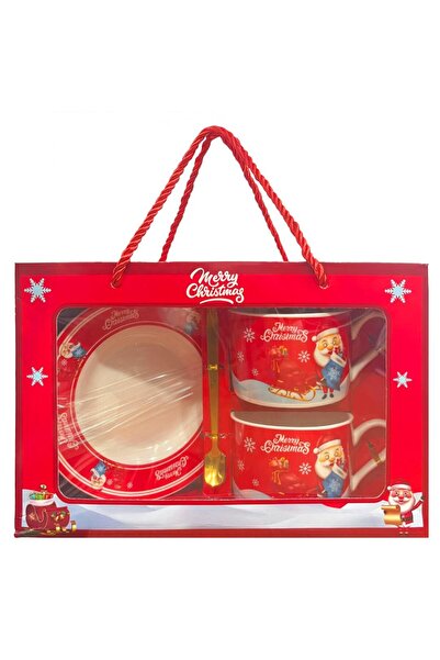 Genel Markalar YILBAŞI HEDİYESİ YILBAŞI FİNCANI SETİ 2 Lİ PAKET