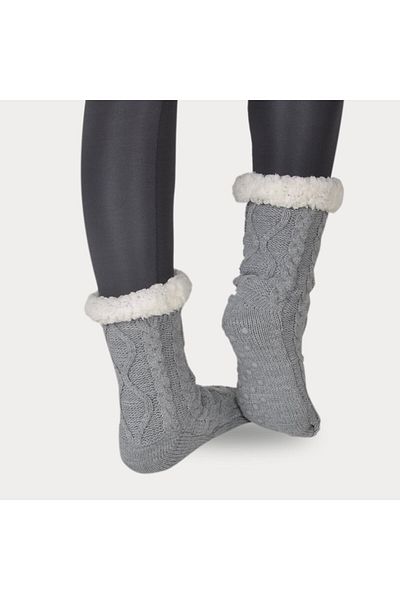 Shocks özgür ruhlara Winter Plush Home Socks