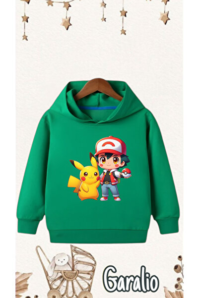 Garalio ΠΑΙΔΙΚΟ ΦΟΥΤΕΡ ΜΕ ΚΟΥΚΟΥΛΑ PIKACHU PRINT