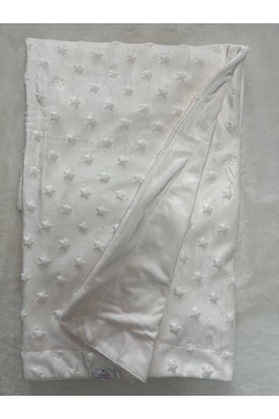 Bimini Ecru 6432Starry Fluffy Blanket