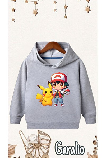 Garalio ΠΑΙΔΙΚΟ ΦΟΥΤΕΡ ΜΕ ΚΟΥΚΟΥΛΑ PIKACHU PRINT