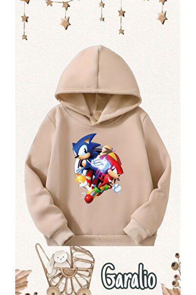 Garalio SONIC PRINTED ΠΑΙΔΙΚΟ ΦΟΥΤΕΡ ΜΕ ΚΟΥΚΟΥΛΑ