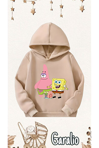 Garalio ΠΑΙΔΙΚΟ ΦΟΥΤΕΡ με κουκούλα ΜΕ ΣΤΑΥΡΩΜΑ ΣΠΟΥΝΤΖ ΜΠΟΒ