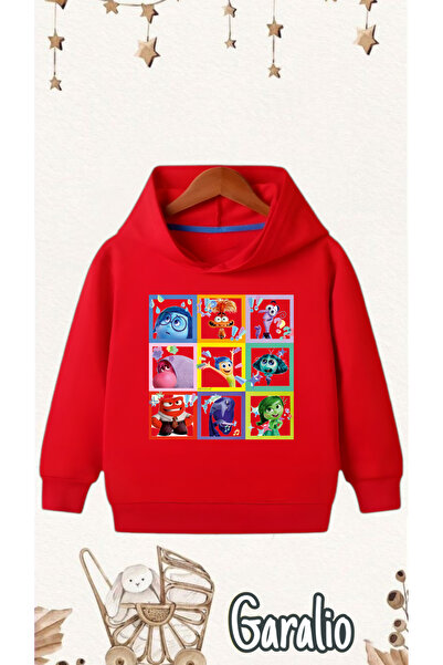 Garalio Детска суитшърт с качулка и обратен печат