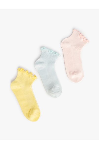 Koton Set de 3 șosete colorate de bază