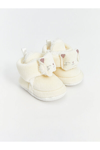 LC Waikiki Lcw Nakışlı Kız Bebek Yürüme Öncesi Ev Botu