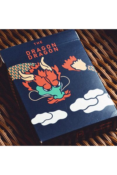 OyuncaklarÜlkesi King Star the Dragon Blue - Premium Limited Edition Playing Card and Collectible Playing Cards